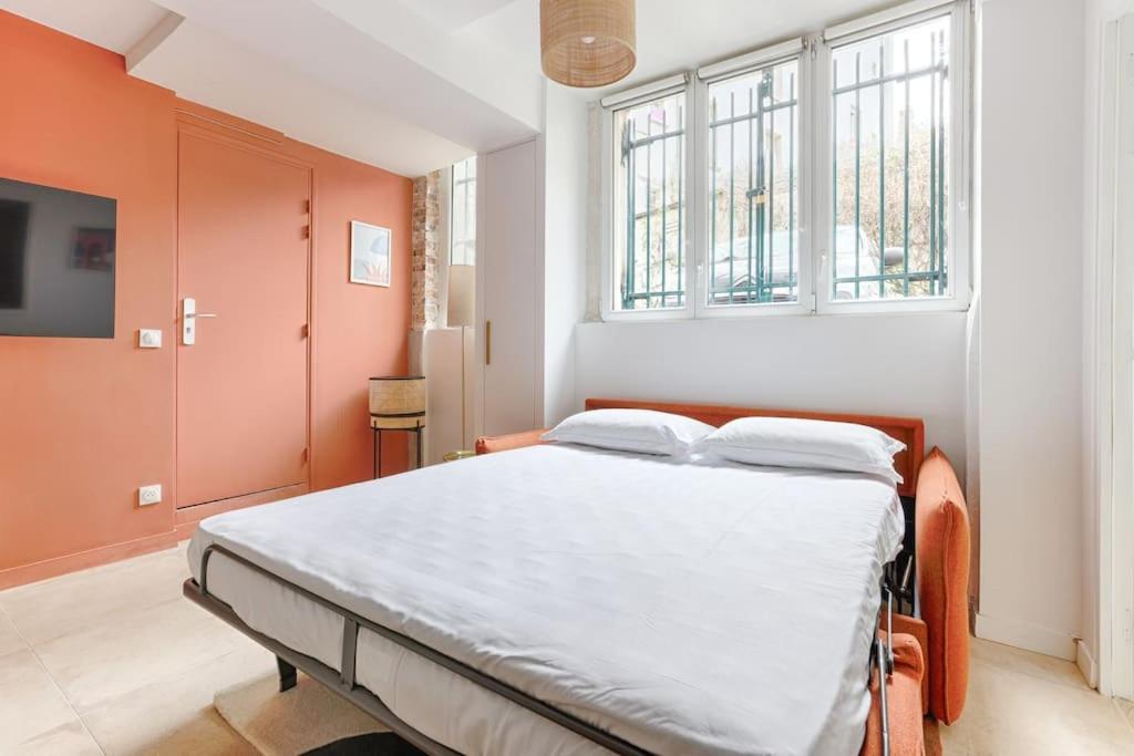 パリMykeypers - Chic & Elegant Flat 2Br/6P- Republiqueアパートメント エクステリア 写真