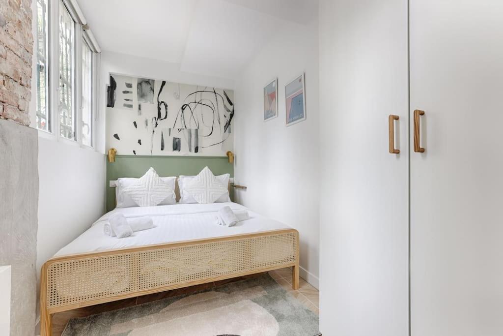 パリMykeypers - Chic & Elegant Flat 2Br/6P- Republiqueアパートメント エクステリア 写真